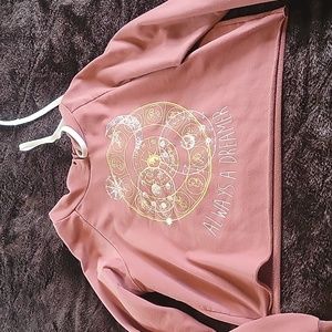 Crop top hoodie